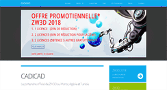 Desktop Screenshot of cadicad.com