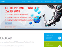Tablet Screenshot of cadicad.com
